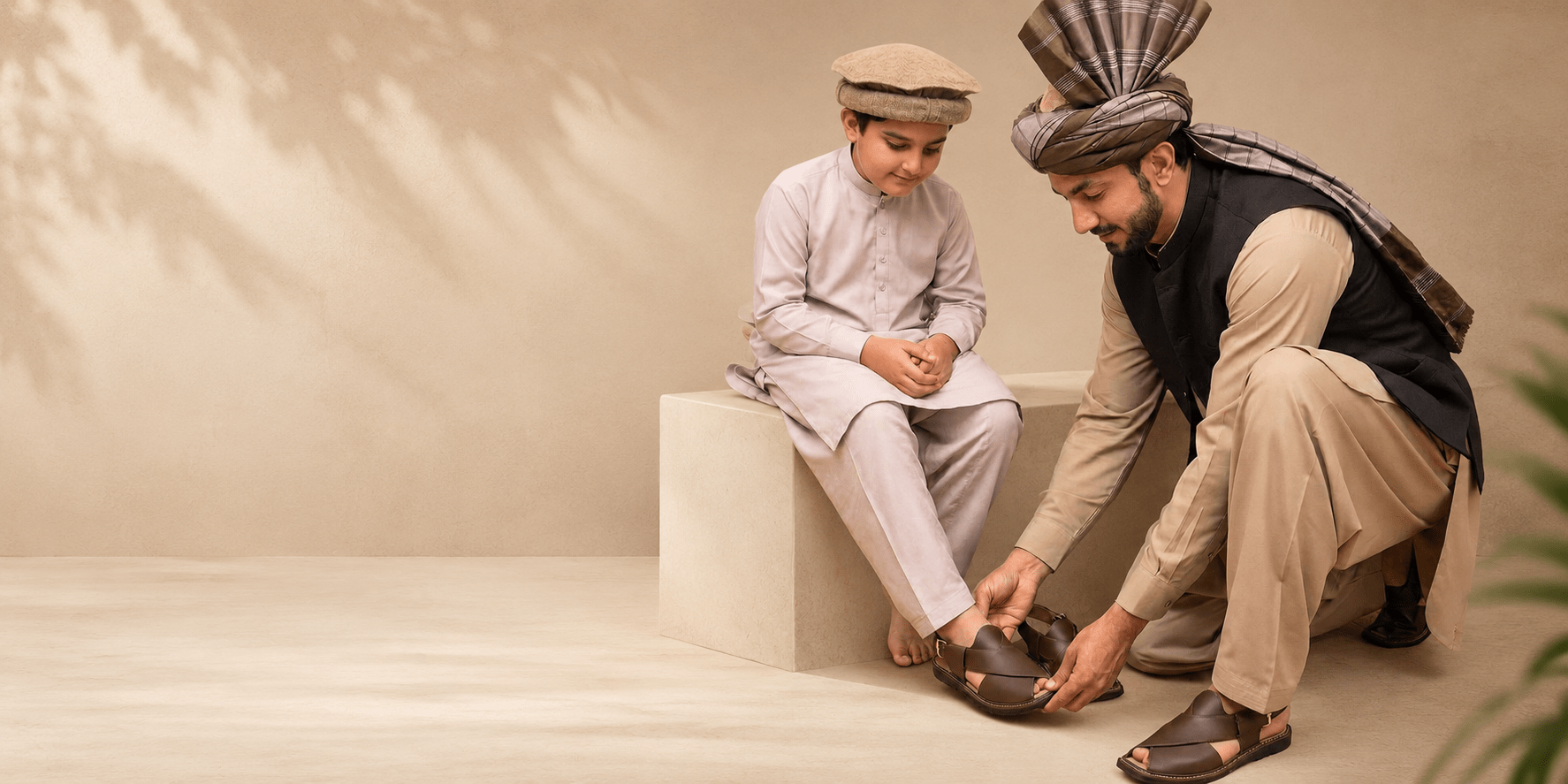 Premium Handcrafted Zalmi Peshawari Chappal