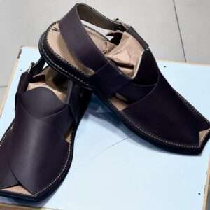 Luxury Leather Peshawari Kaptaan Chappal