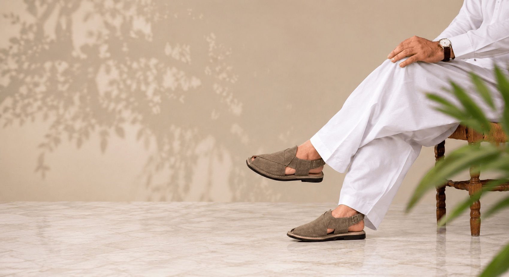 Premium Handcrafted Norozi Peshawari Chappal