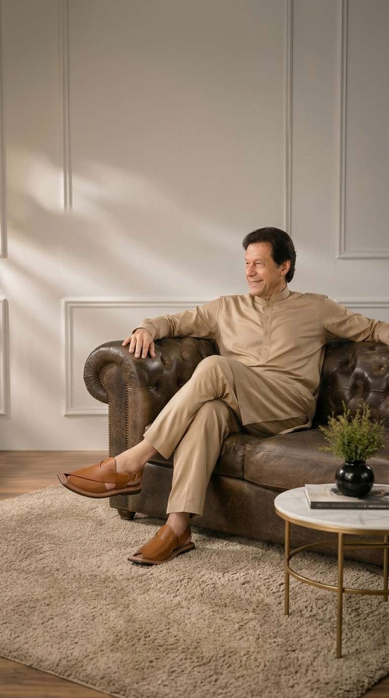 Premium Handcrafted Kaptan Peshawari Chappal
